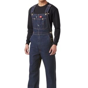 Men's Blue Denim Overalls